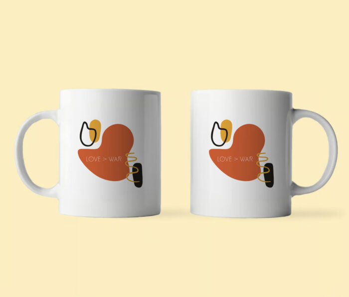 Love > War Mug