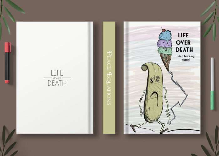 "Life Over Death" - Your Empowering 6-Month Habit-Tracking Journal for Adults!