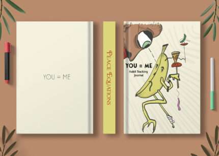 Introducing "You = ME" - Your Empowering 6-Month Habit Tracking Journal for Adults!